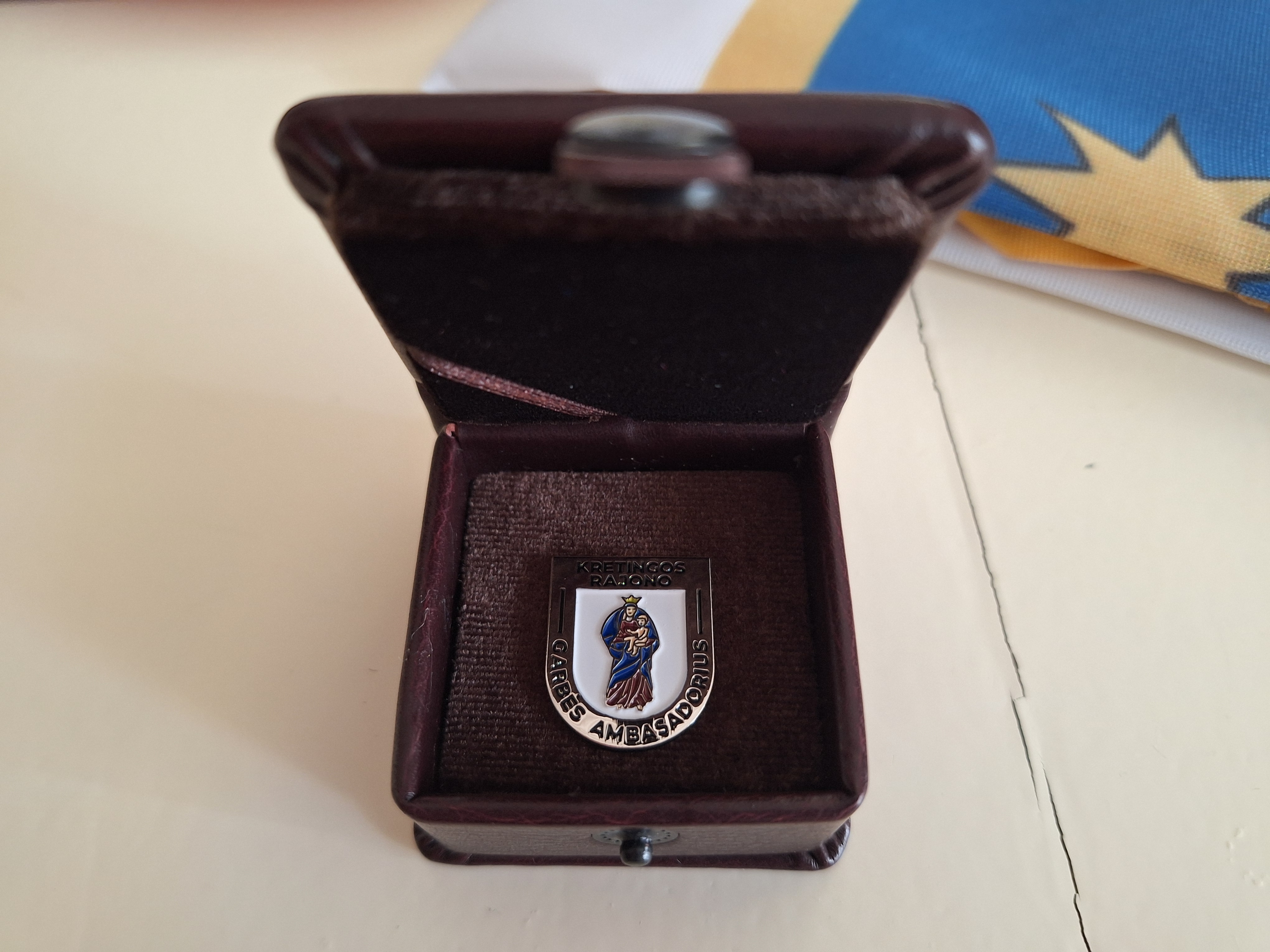 Pasveikinta pirmoji Kretingos rajono garbės ambasadorė Pasveikinta pirmoji Kretingos rajono garbės ambasadorė