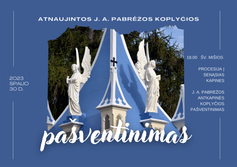 Atnaujintos Jurgio Ambraziejaus Pabrėžos koplyčios pašventinimas 