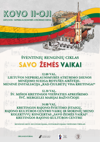 Kovo 11-oji Kretingoje: budinkime pavasarį kartu!