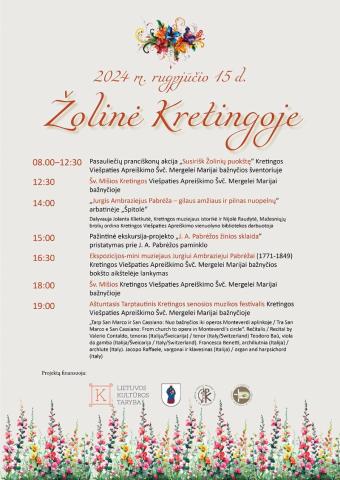 Žolinė Kretingoje Žolinė Kretingoje