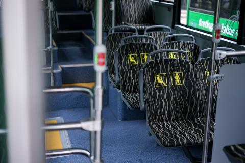 Į Kretingos rajono gatves išrieda 10 naujų elektrinių autobusų