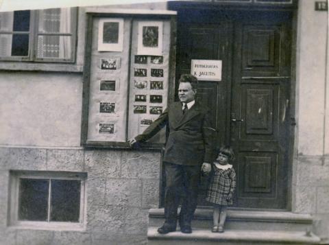 Nuotrauka iš parodos „Praėjusio šimtmečio Kretinga Kosto Jagučio fotografijose“ (Kretingos muziejaus fotoarchyvas) 