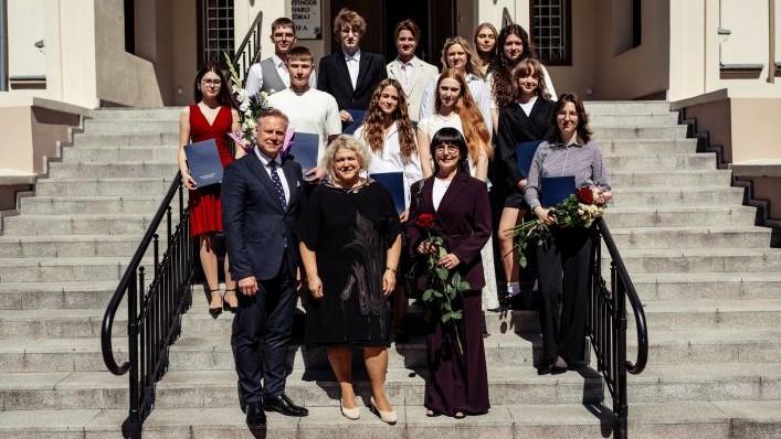 Kretingos rajono abiturientams – padėkos už šimtukus ir puikius mokymosi rezultatus