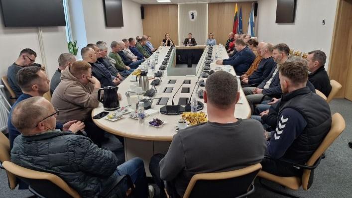Padėkota už sutelktą darbą žiemos metu