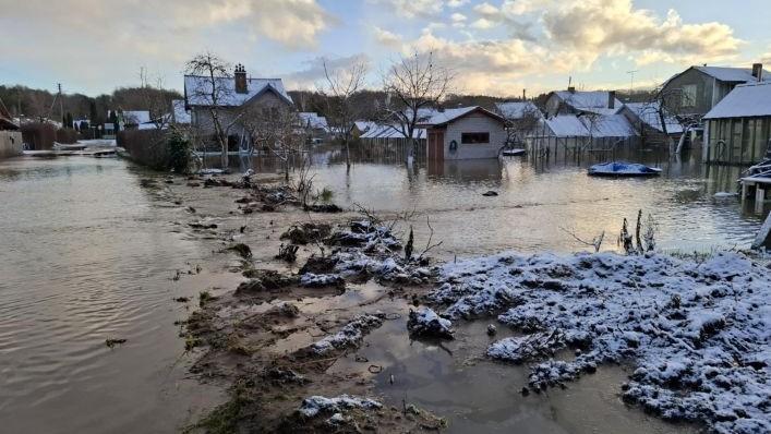 Praėjusių metų potvynis „Rasos" sodininkų bendrijoje