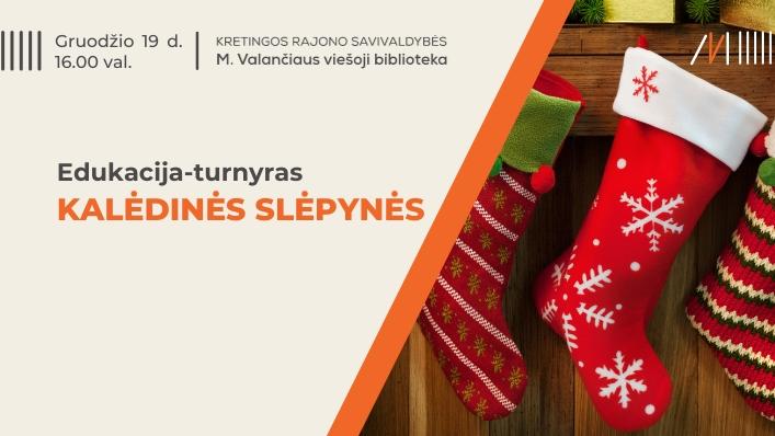 Edukacija-turnyras „Kalėdinės slėpynės“