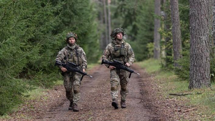 Kretingos rajono miškuose – karinio rengimo pratybos