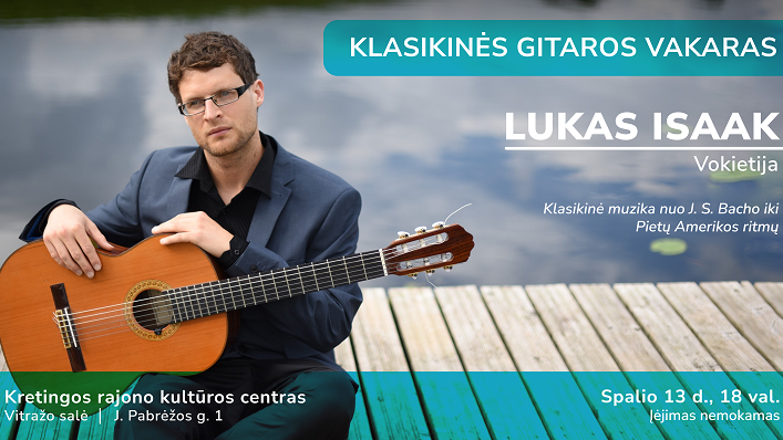 Klasikinės gitaros vakaras Kretingoje Klasikinės gitaros vakaras Kretingoje