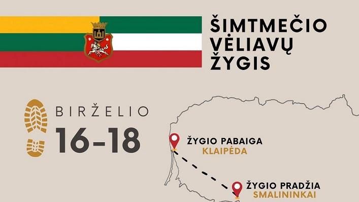 „Šimtmečio vėliavų žygis“: keliaukime Mažosios Lietuvos žeme iki mūsų Klaipėdos „Šimtmečio vėliavų žygis“: keliaukime Mažosios Lietuvos žeme iki mūsų Klaipėdos