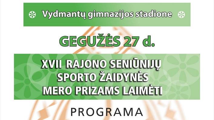 XVII rajono seniūnijų sporto žaidynės Mero prizams laimėti