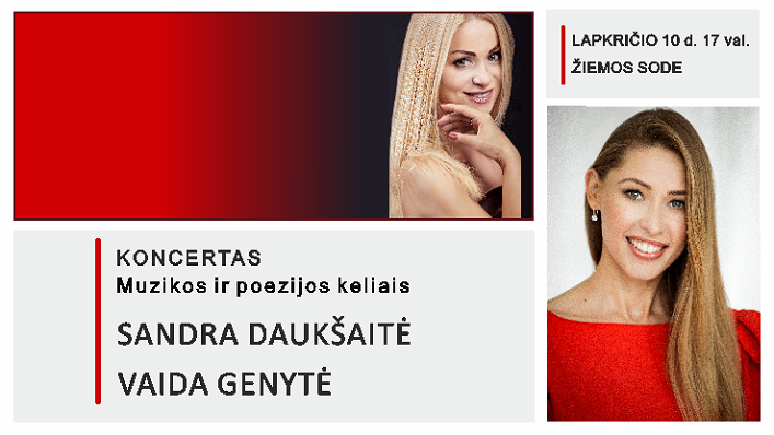 Koncertinė-literatūrinė programa „Muzikos ir poezijos keliais“